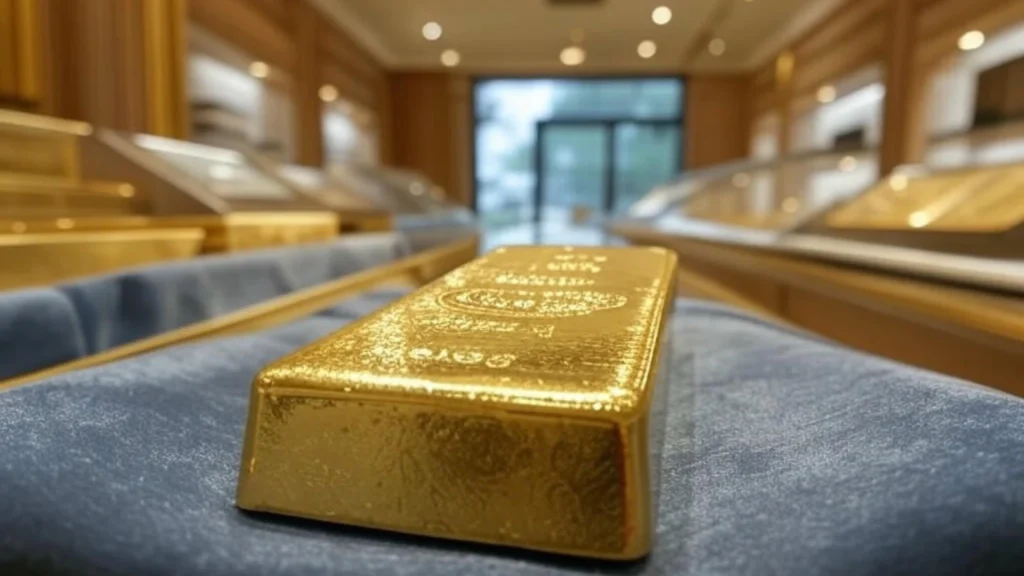 Harga Emas Antam Turun Signifikan Hari Ini