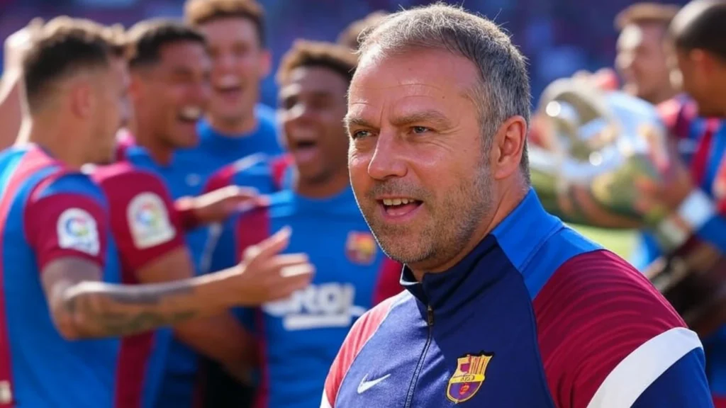 Hansi Flick Dinobatkan Sebagai Pelatih Terbaik La Liga 2024/25