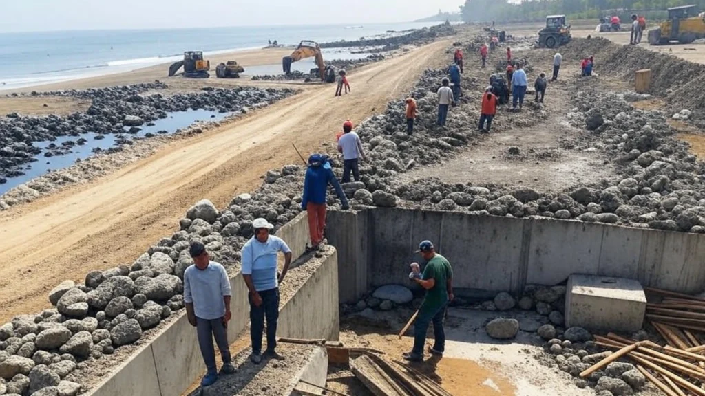 Proyek Pembangunan Seawall: Solusi atau Sekadar Tambahan untuk Mengatasi Banjir di Jawa?