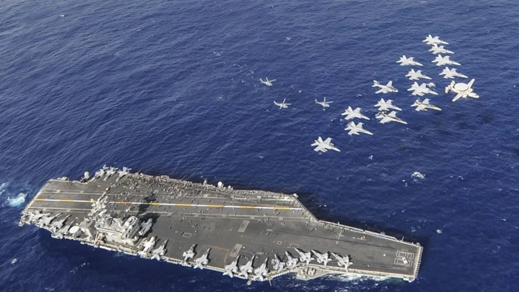 Kehadiran Kapal Induk USS Nimitz di Perairan Indonesia