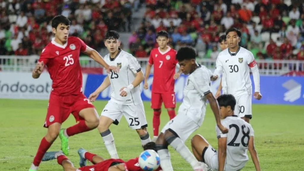 Timnas Indonesia U-17 Tahan Imbang Melawan Tajikistan di Piala Kemerdekaan 2025